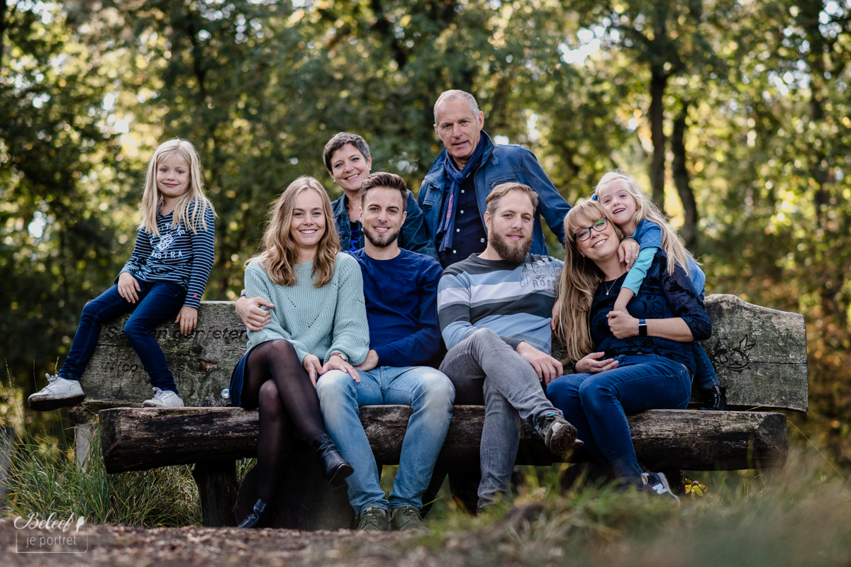 Herfstig Familieportret in Oisterwijk